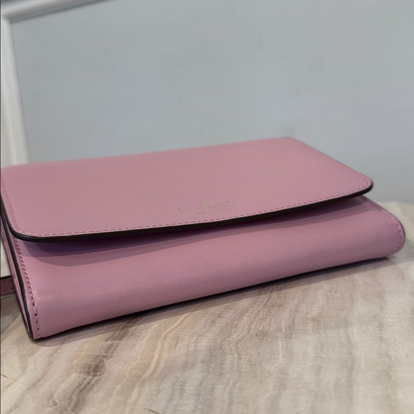 Kate Spade Crossbody Kerri Small Leather Lilac Bag NWT - Picture 7 of 16